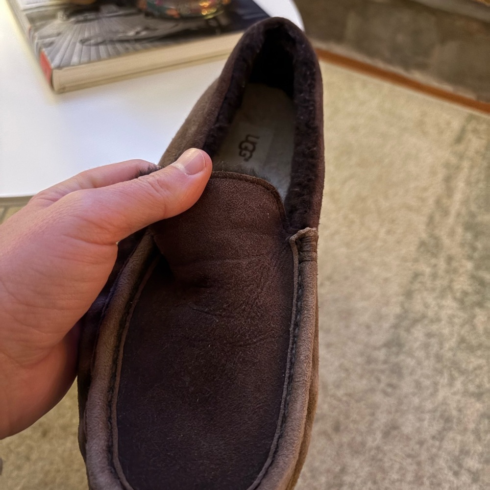 UGG Men's Dark Brown Loafers